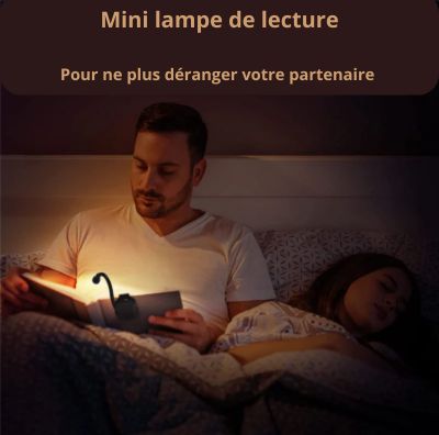 Lampe de lecture clipsable